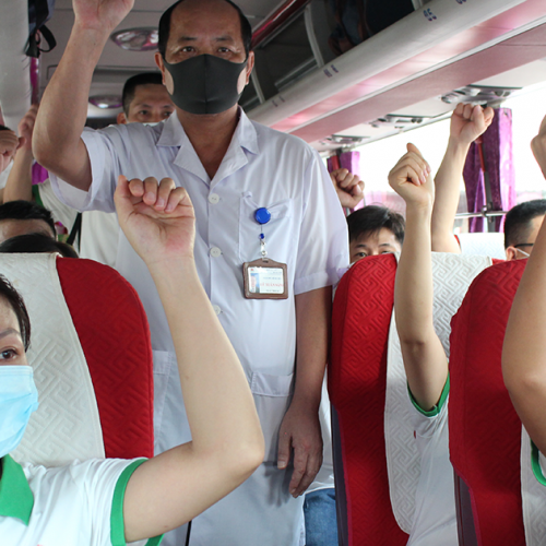 Bệnh viện 71 Trung ương tiếp tục xuất quân đợt 2 chi viện Thành phố Hồ Chí Minh phòng, chống dịch